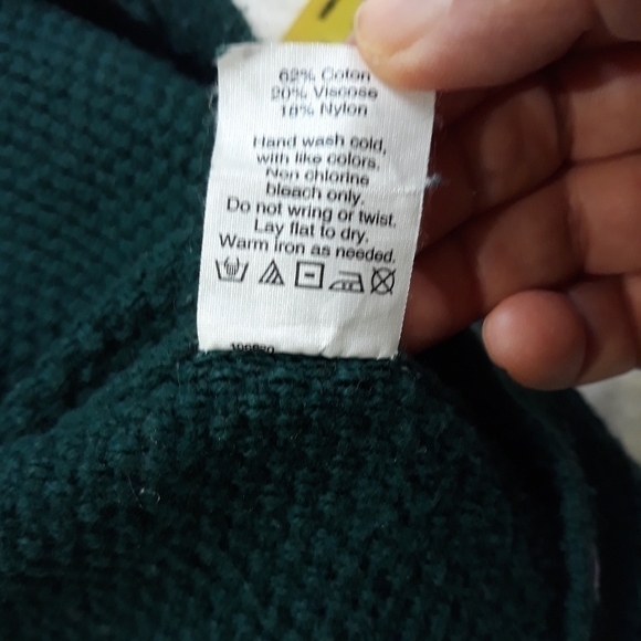 Madewell green knit Sweater size small - Picture 9 of 9